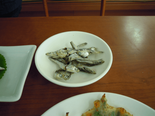 煮干し！これもミョルチ！ボリボリ食べれます。