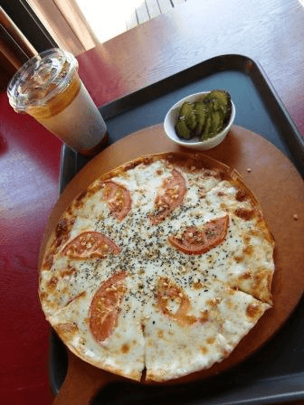 ピクルスが超辛かったのにびっくり