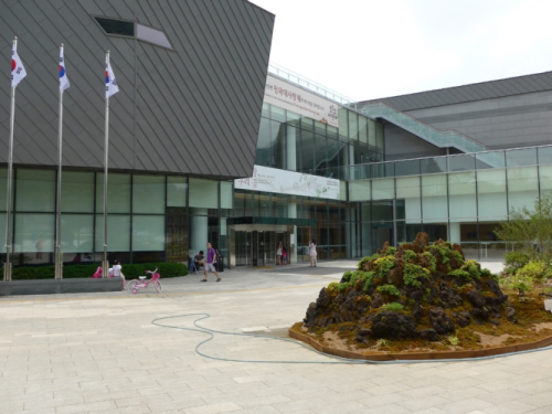 入口付近です。