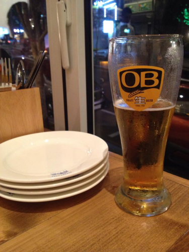 待ちきれずにちょっと飲んでしまってからの撮影