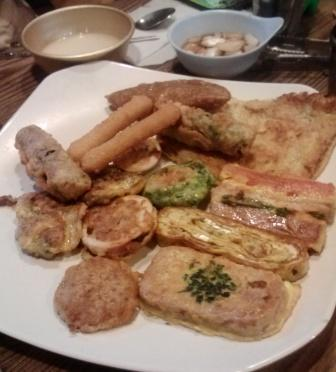 注文の品が登場