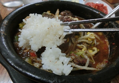 ご飯も入れて完食。