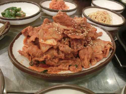 チェユクポックン、美味しいです。