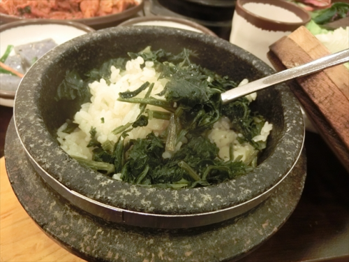 香りも良く美味しいコンドゥレ釜飯。