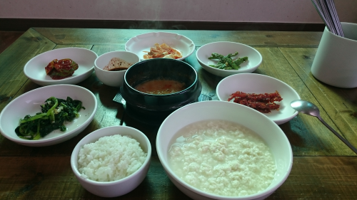 スンドゥプ定食です