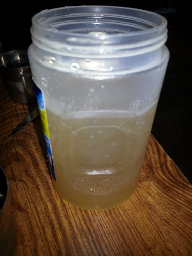 シャキシャキ氷のユクスで辛さ調節