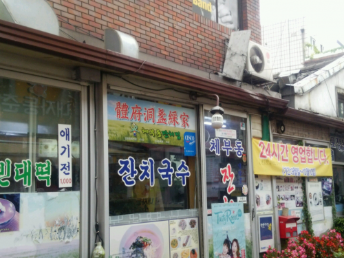 お店の外観。入ろうかどうしようか暫く悩みました・・・。