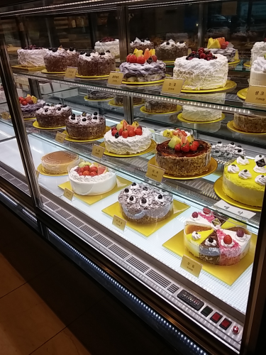 レトロなケーキに