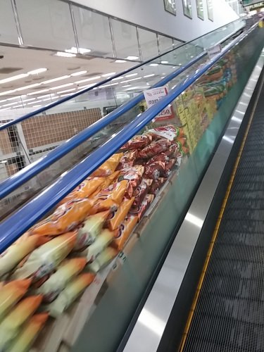 ソウル中心部では既に珍しい陳列