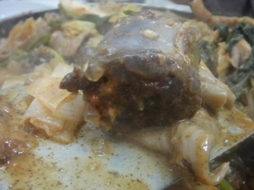 タンミョン中心のスンデ