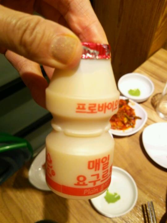 ヤクルトのようなもの。