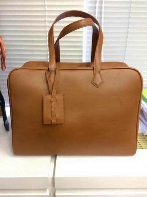 １月に作った出張用も兼ねたボストンバック