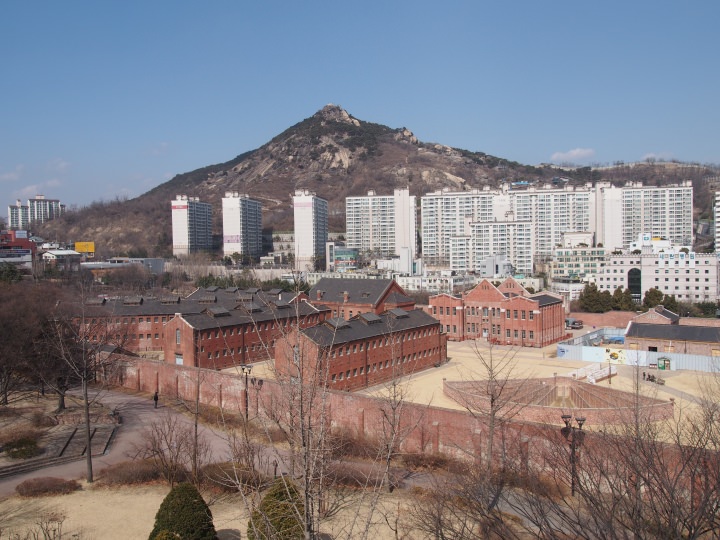 休憩所からの眺め。