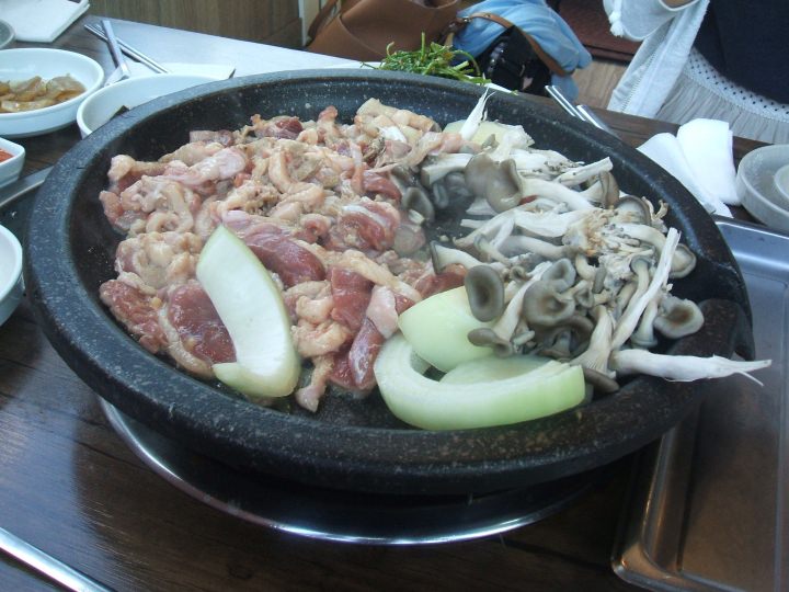 一気に焼きます