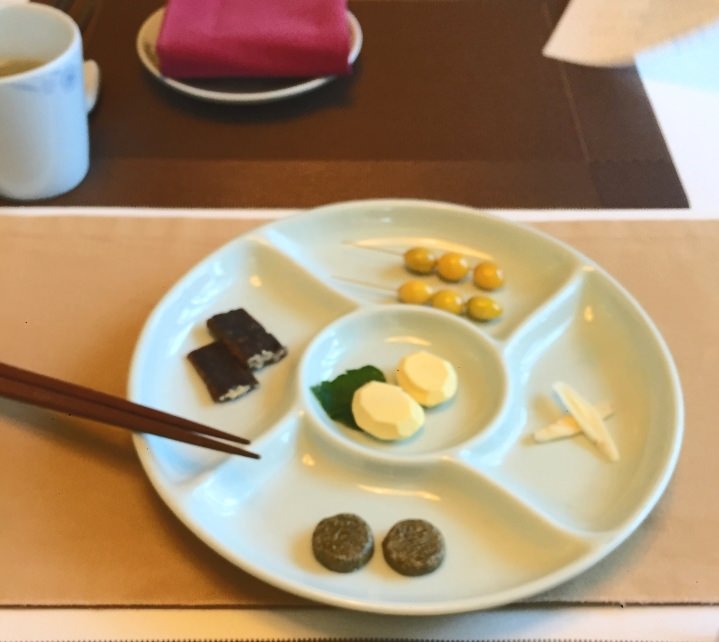 真ん中の栗はなんと生でした