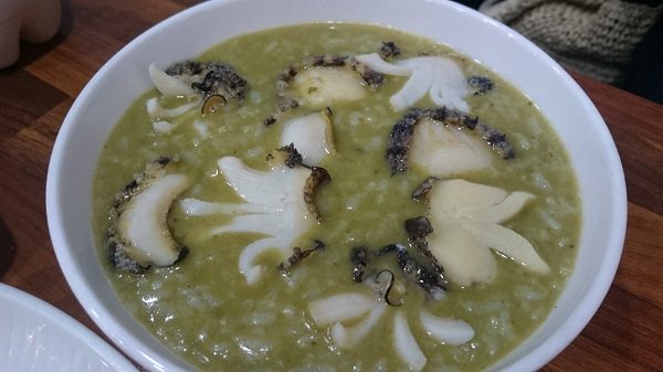 あわび粥20000₩。