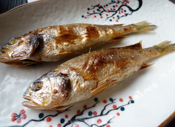 ぷっくり太ったクルビさん。よく焼けていて、やわらかくて、美味!ゴハンに合う!!