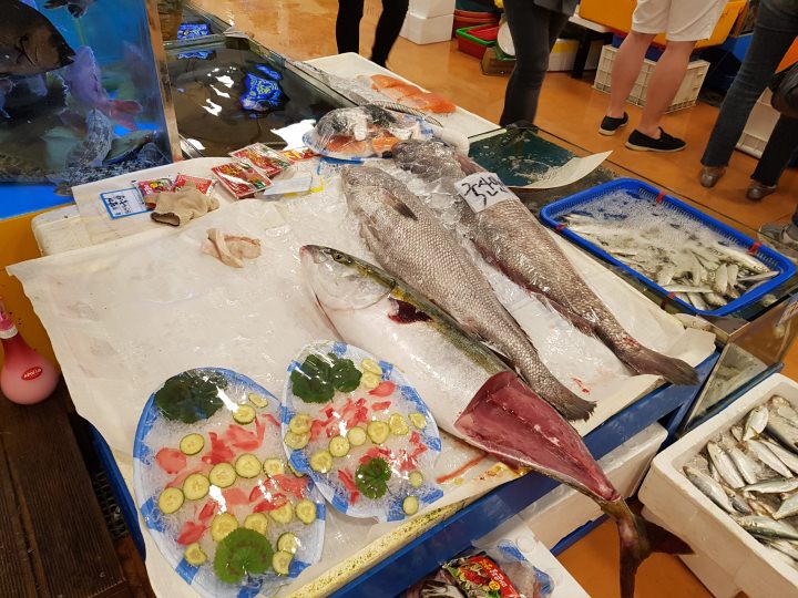 捌いてもらったブリ