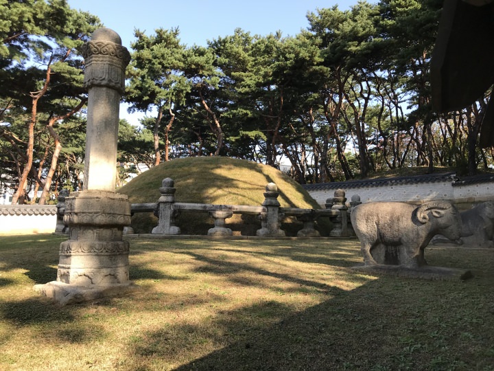 成宗の2番目の継妃　貞顕王妃のお墓