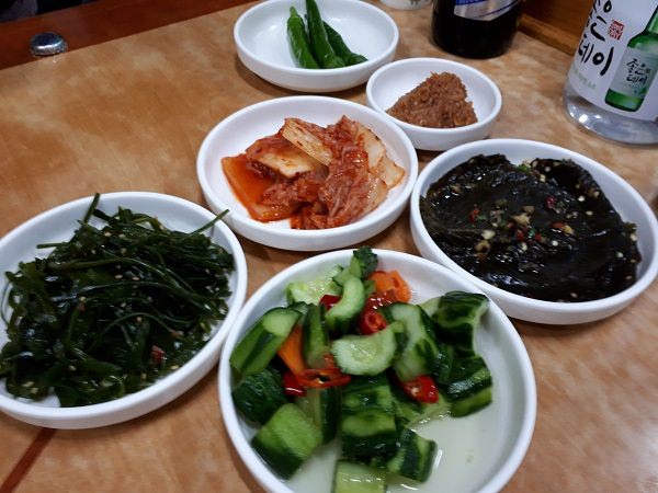 パンチャン。キュウリが美味しかった！