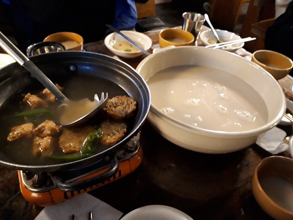 お代わりのタライマッコリ。