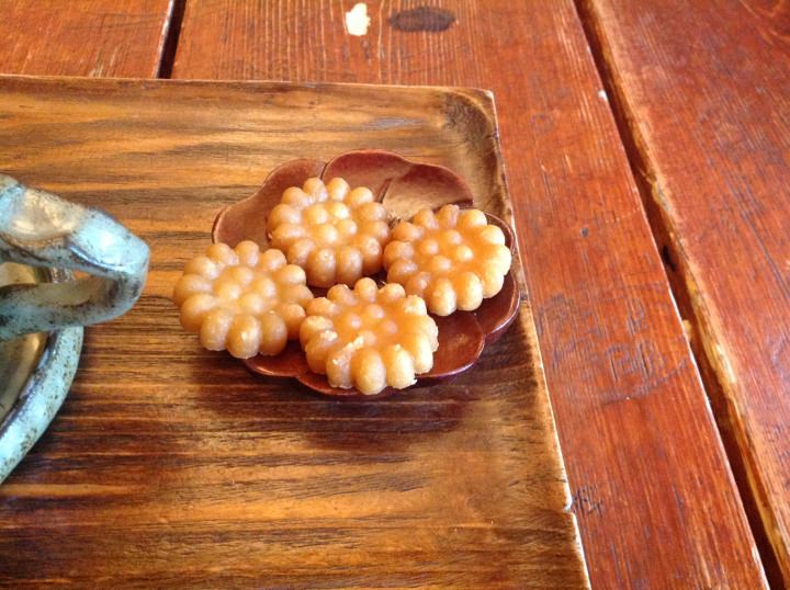 お菓子もいい感じ