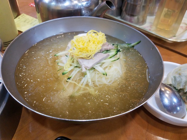 薬味抜きの素ミルミョン！