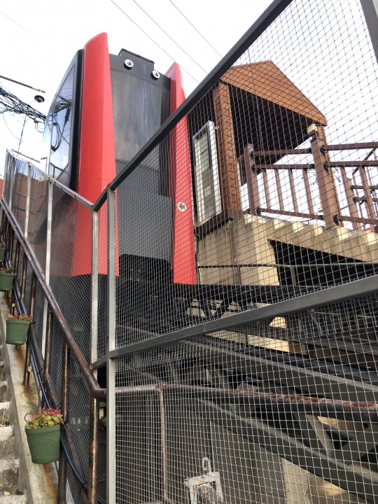 モノレール　無料でした