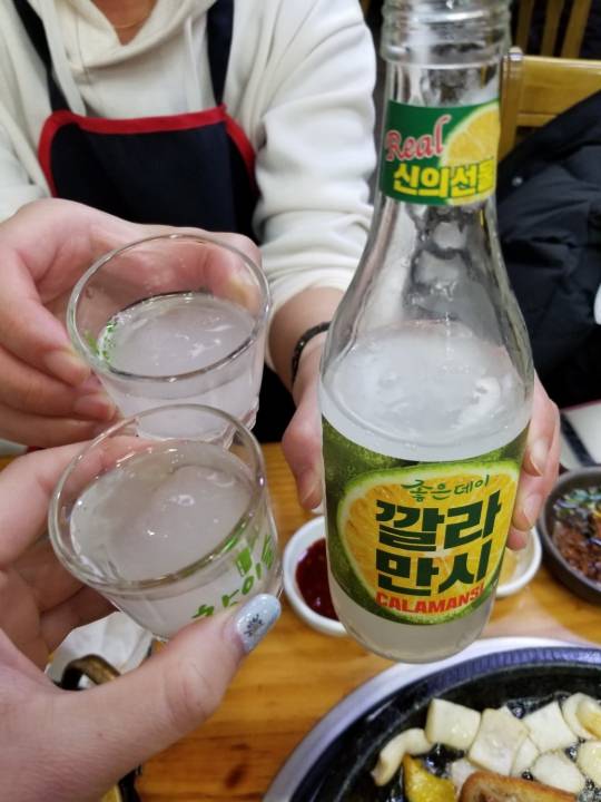 カラマンシー焼酎は氷タイプでおいしかったです