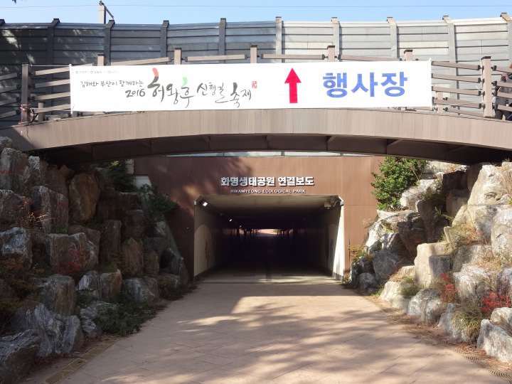 このトンネルを抜けて川に出ました