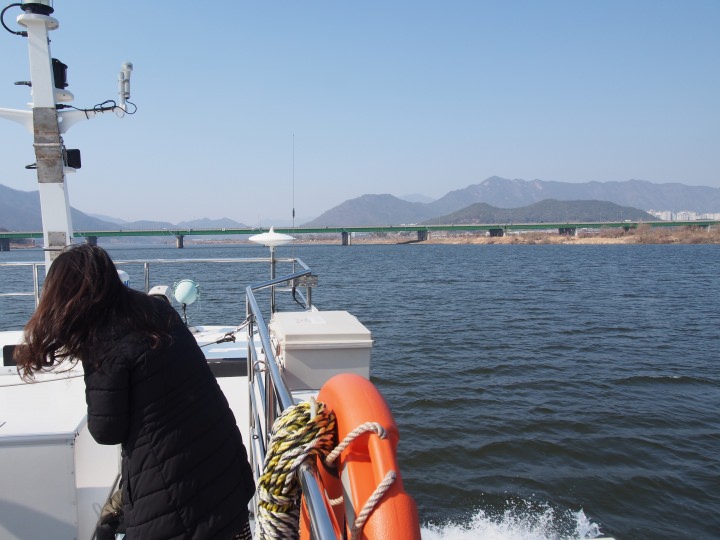梁山洛東江橋。