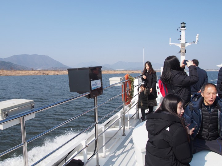 洛東江の風が爽やかです。