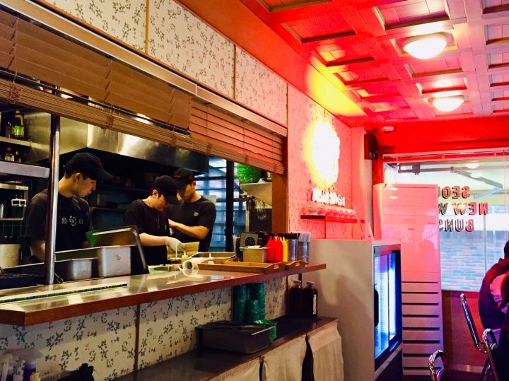 オープンキッチン。