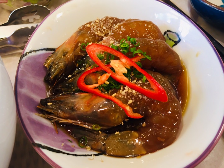 ぷりぷりのえび。