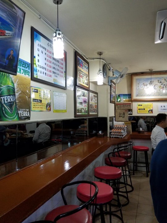 カウンター席♪