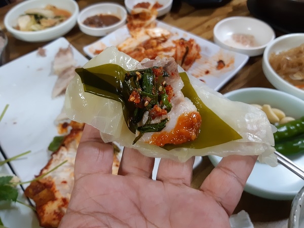 葉っぱやポッサムのお供の種類が多いから、色々な食べ方を楽しめる。