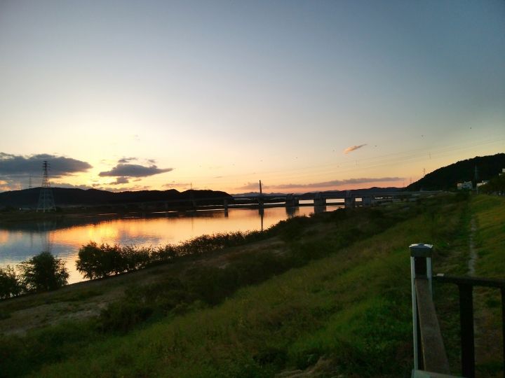 屋上テラスからの景色