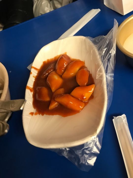 これもサービスのトッポキ