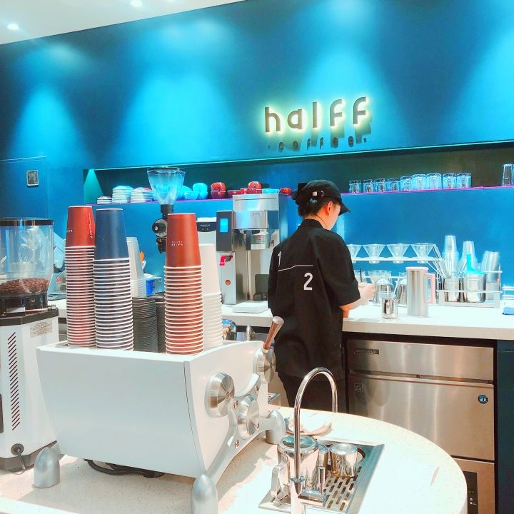halff coffee 江南店｜江南駅・三成(COEX)(ソウル)のグルメ