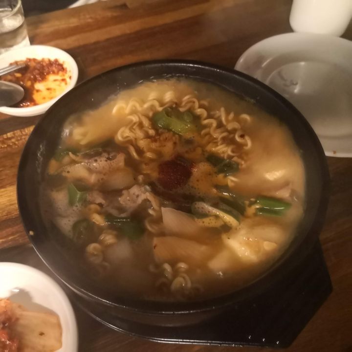 ラーメンも締めで