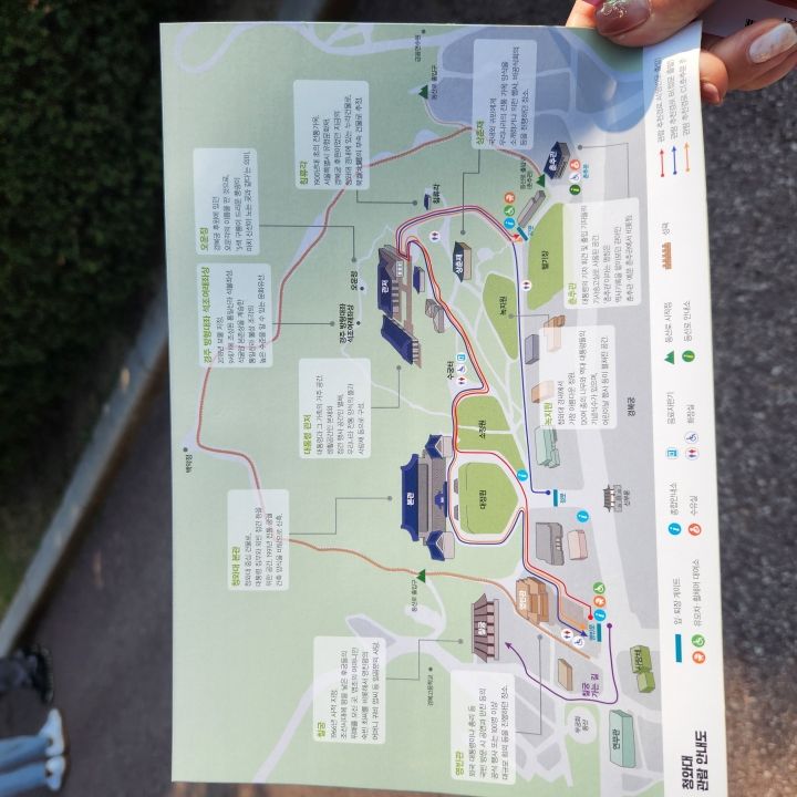 地図にルートやトイレ箇所も記載されています。