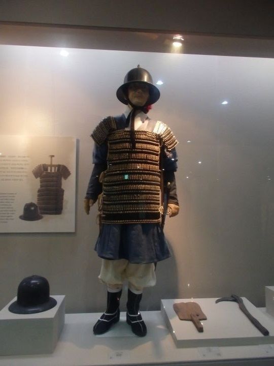 朝鮮兵の軍装です。