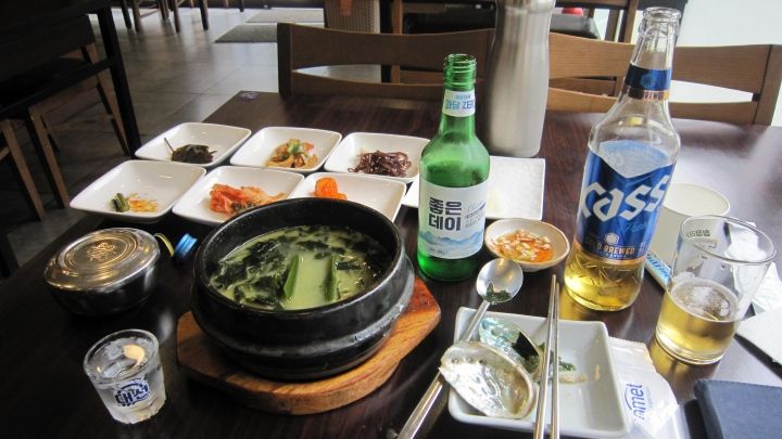 途中で緑の瓶も追加です