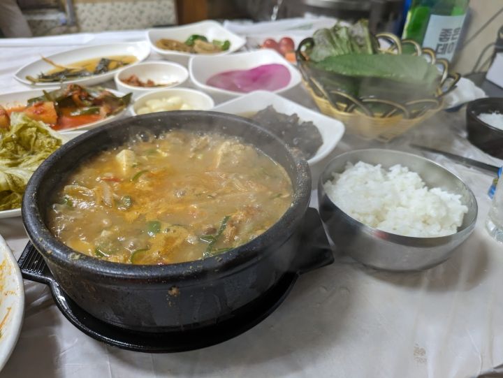 テンジャンチゲも最高