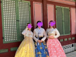 チマチョゴリ３点 初チマチョゴリ🌸🫧 全州韓国村にて韓服体験してきた〜🇰🇷 韓国でも