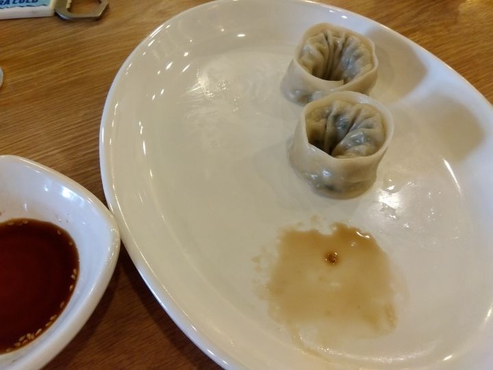 マンドゥ、食べちゃってから撮影