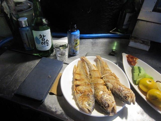 イシモチ塩焼き