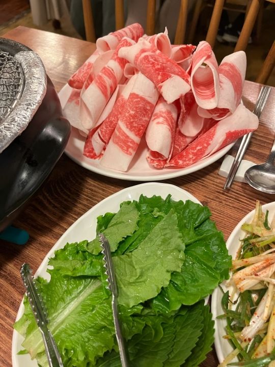 きれいな色つやの韓牛チャドルバギ