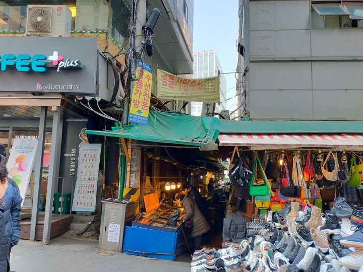 南大門のmesa側の通路入口