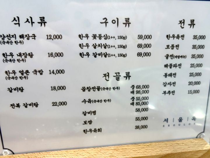 ヤンソンジヘジャングッや辛いクッパッ、カルビタンなども。